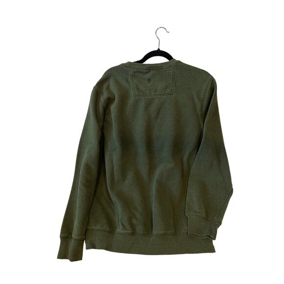 G.H. Bass Green Crewneck Sweatshirt Mens L - Picture 3 of 3